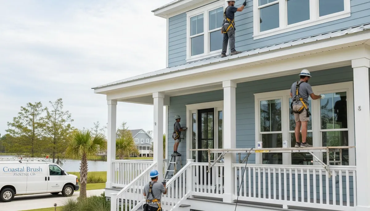Professional painters serving Wilmington, NC for interior and exterior painting projects