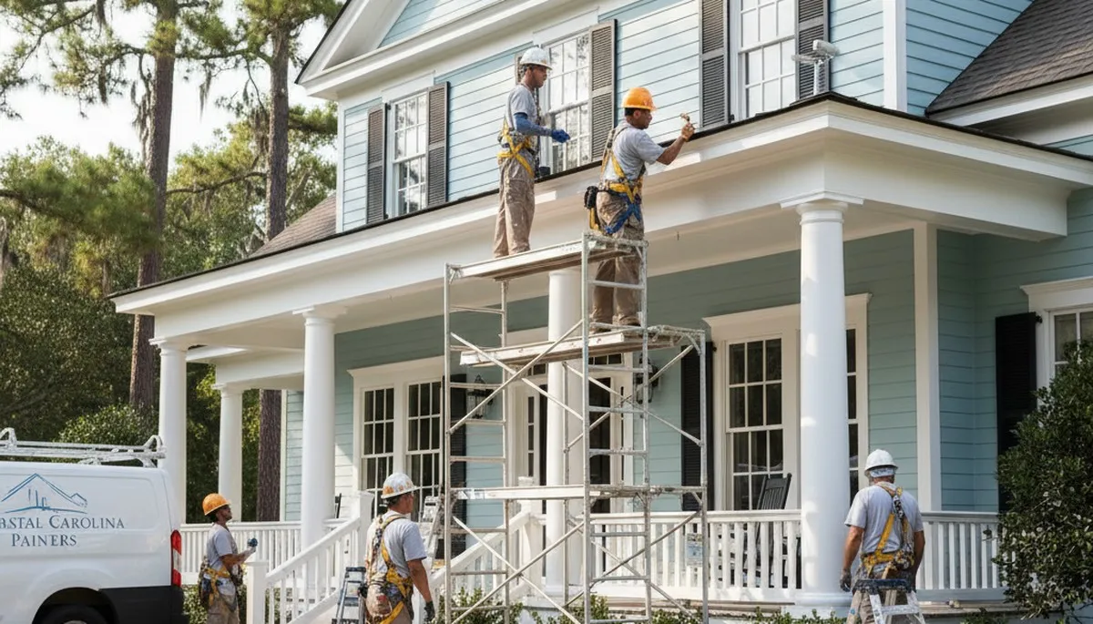 Professional painters in Wilmington, NC providing interior and exterior painting services